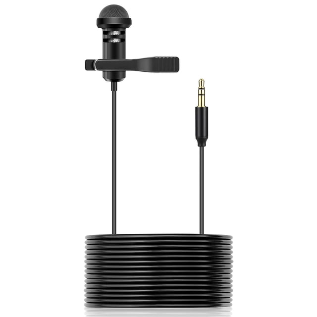 Micrófono Lavalier weishan compatible con GoPro HERO11 negro