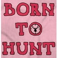 thumbnail image 2 of Born to Hunt Crosshairs Deer Buck Womens Fitted Plus Size Graphic Tee Brisco Brands 3X, 2 of 5