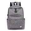 thumbnail image 2 of Nuevo diseño de mochilas para hombres con carga USB para hombres, mochila escolar de viaje para mujeres (gris)-155331.05 Tmvgtek Para estrenar, 2 of 8