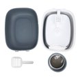 thumbnail image 3 of Cat Litter Box Foldable Enclosed Anti-Splashing Large Space Cat Toilet with Scoop and Lid for Kitten, Large Cat, Odor Control, Easy to Install and Clean, 3 of 9