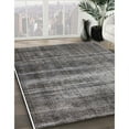 thumbnail image 2 of Ahgly Company Indoor Rectangle Mid-Century Modern Gunmetal Gray Oriental Area Rugs, 4' x 6', 2 of 6