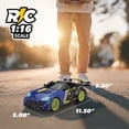 thumbnail image 5 of MotorDayz (1:16) Remote Control Nissan Z, Blue/Green, R5-16C56U-BL, Child, 5 of 9