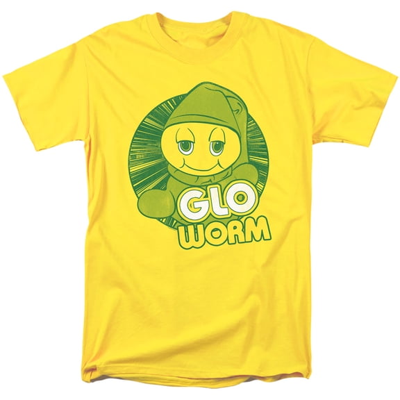 Glo Worm Glo Worm S/S Adult 18/1 T-Shirt Yellow