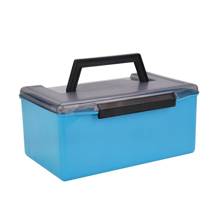 Fishing Tackle Box PVC Fishing Gear Accessories Storage Box Case