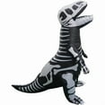 thumbnail image 5 of Inflatable Dinosaur Costume Skeleton Tyrannosaurus Inflatable Cosplay Party Christmas Halloween Dinosaur Skeleton Set,Height 59"–74.8",T-Rex, 5 of 6