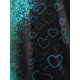 thumbnail image 4 of Top Fluida Estratificada de Tirantes Finos en Talla Extra con Estampado de Corazón Rosegal Camisetas sin mangas de talla grande, 4 of 5