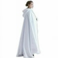 thumbnail image 4 of GRACEART Bridal Winter Hooded Wedding Cloak with Fur Hand muff Princess Riding Cloak, 4 of 4