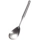 thumbnail image 1 of 1 cuchara para servir, cuchara grande de acero inoxidable 304 de primera calidad, herramienta de cocina con mango ergonómico de buen agarre. Sincero Electrónica, 1 of 5