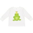thumbnail image 3 of Inktastic Frog Prince Boys or Girls Long Sleeve Toddler T-Shirt, 3 of 5