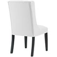 thumbnail image 4 of Modway Baronet Dining Chair Vinyl Set of 4 in White, 4 of 4