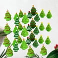 thumbnail image 3 of 60 piezas de resina creativa adornos para árboles de Navidad decoración de micropaisaje accesorio de navidad regalo artesanal (estilo aleatorio), 3 of 5