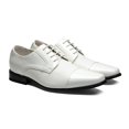 thumbnail image 3 of Zapatos Oxford de Charol para Hombre Bruno Marc Blanco Talle 9, 3 of 9
