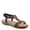 BLACK, variant on PATRIZIA Women's PONYO Slip-On Sandals - Beaded and Crystal Embellishments, Faux Suede Padded Footbed, Chic Summer Design