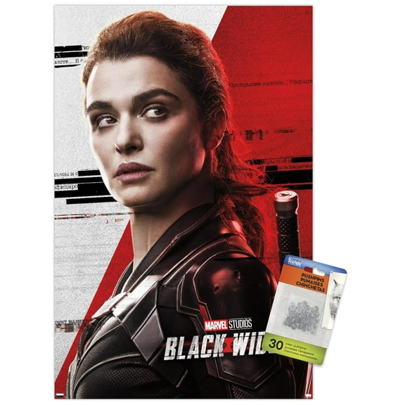 Marvel Cinematic Universe - Black Widow - Melina Wall Poster with Push Pins, 14.725" x 22.375"