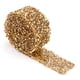 thumbnail image 2 of 1yard 30mm Diamond Mesh Wrap Roll Sparkle Crystal Rhinestone Ribbon Decoration (Gold), 2 of 5