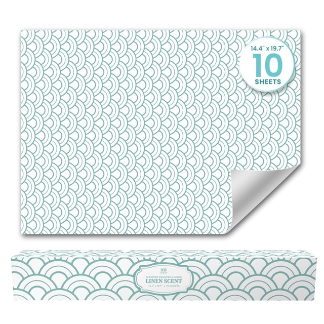 Forros para cajones Linda's Essentials 10 hojas 50x36 cm aroma lino
