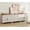 White, variant on WAMPAT Sideboard Cabinet with 5 Drawers and 4 Doors, Vintage Wood Grain Design, Buffet Cabinet with Storage, Coffee Bar for Dinning Room, Kitchen & Living Room, Wash Grey, 101 inch