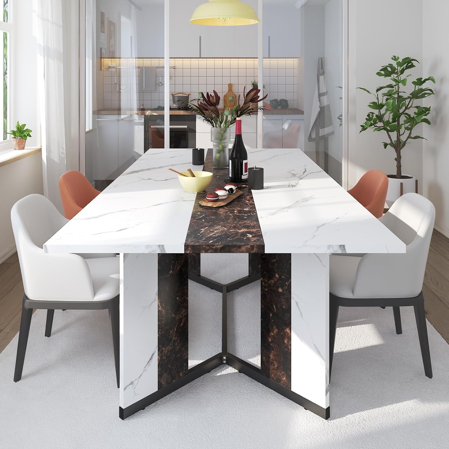Chvans 71 in Rectangular Dining Table for 6–8 People photo 1