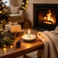 thumbnail image 6 of LED Flameless Candle Lamp, Ambient Decorative Light Ornament, Battery Operated Tealight for Home Tabletop Holiday Party Scene Decor, 6 of 6