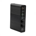 6 Channel Sound Card USB External Digital Optical SPDIF Audio Output
