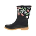 thumbnail image 4 of Western Chief Brushed Petals Rain Boot Black, 4 of 5