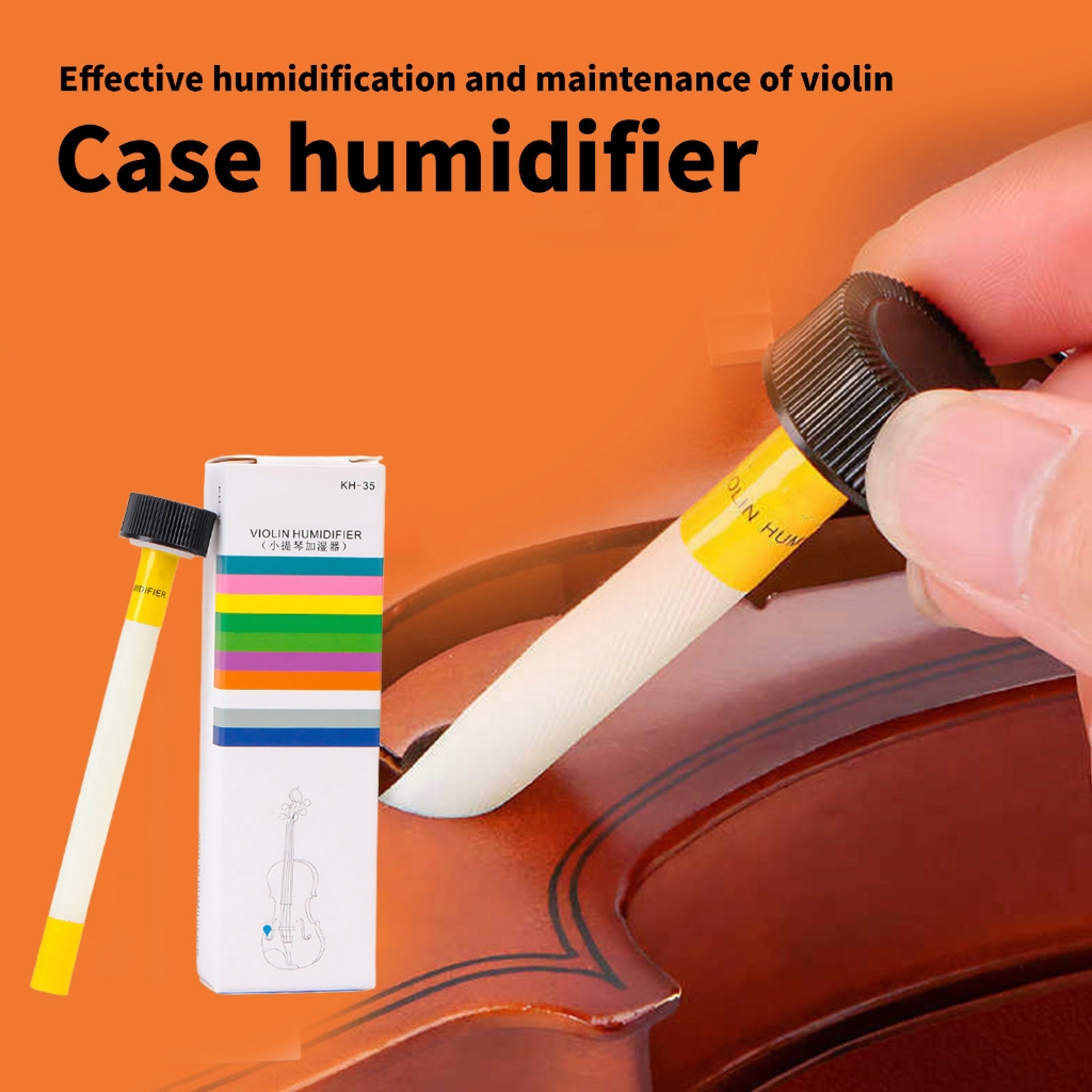 Anti Cracking Violin Maintenance Humidifier Device For Cello Viola String Instrument Protecting