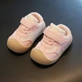 thumbnail image 2 of Wxirdiow Toddler Shoes Girl Baby Boy Girl First Walking Shoes Wide Toe Toddler Sneakers Breathable Non Slip Infant Barefoot Shoes Pink Size,10.5, 2 of 6