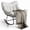 White, variant on TROPOW Outdoor Papasan Rocking Chair, Oversized Rocking Chair with Sturdy Metal Frame, Patio Rattan Egg Rocker for Balcony Backyard Porch Bedroom