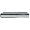 thumbnail image 5 of Simplify Under the Bed Fabric Storage Bag Organizer in Grey, 5 of 5
