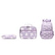 thumbnail image 5 of Mochila ligera y resistente al agua con estampado de margaritas para niñas. Violeta, 5 of 9