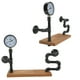 thumbnail image 4 of Estante de pared de hierro forjado estante de almacenamiento para colgar en la pared de estilo industrial de aplicación amplia de madera carbonizada de acero maleable para baño ANGGREK Otros, 4 of 8