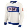 thumbnail image 2 of Men's Darius Rucker Collection by Fanatics  Cream Denver Broncos Colorblock Pullover Sweatshirt, 2 of 6