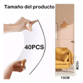 thumbnail image 2 of Juego De Espejos De Pared Acrílicos Con Pegatina,40pc plata, 2 of 5