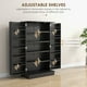 thumbnail image 4 of Armario de cocina HOMCOM, 104 cm, negro, 5 niveles, 12 estantes, 4 of 9