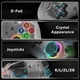 thumbnail image 4 of Mando inalámbrico para Switch y Switch OLED Joystick metálico Mando con botones de cristal, 4 of 11