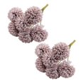 thumbnail image 1 of 12pcs Artificial Chrysanthemum Ball Flowers: Realistic Decor for Every Occasion, 1 of 11