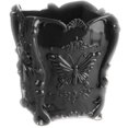 thumbnail image 4 of Recipiente para brochas de maquillaje FRCOLOR Acrílico Butterfly Black, 4 of 5