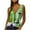 Green, variant on Babysbule Womens Tank Tops Summer Women's Ladies V Neck Zipper Tops Casual Printing T-Shirt Sleeveless Blouse Vest