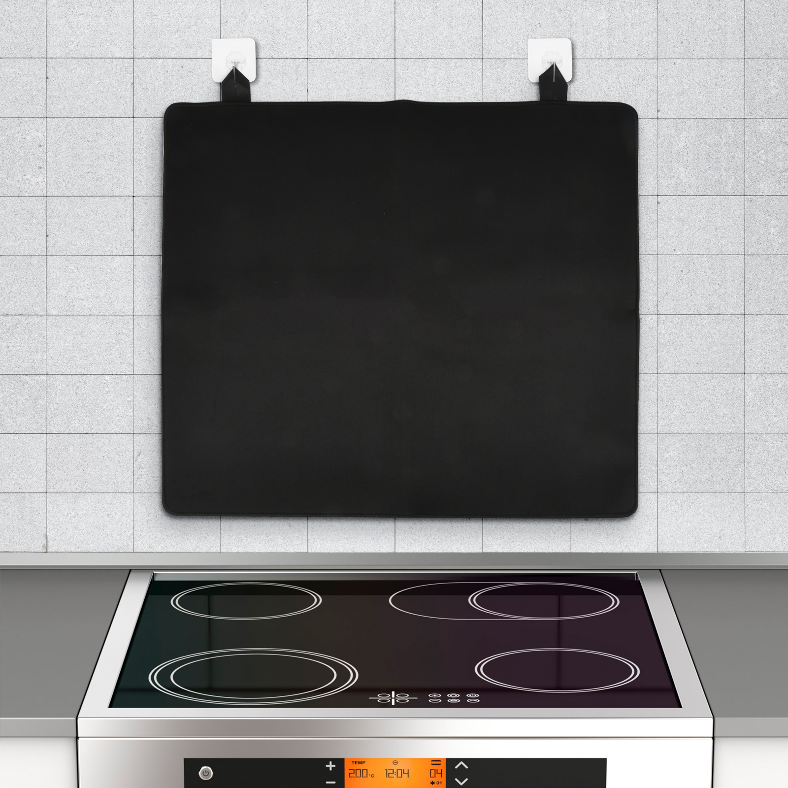 MATHOWAL Stove Top Cover for Electric Stove, 61.5*53cm Glass Top Stove