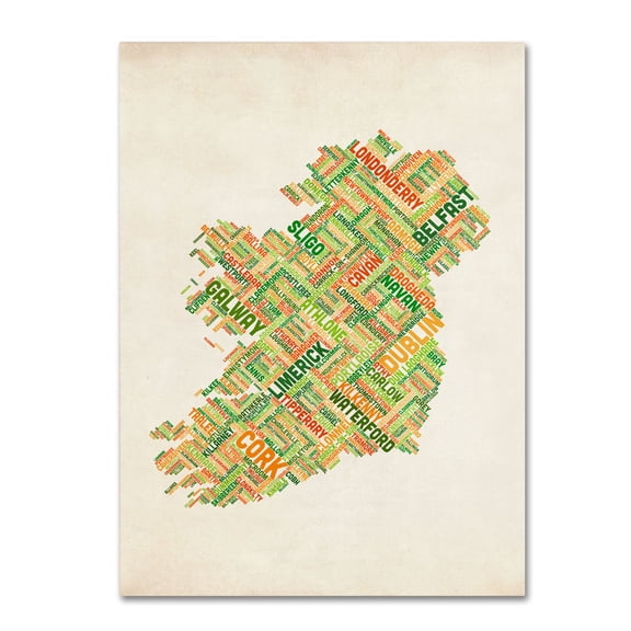 Trademark Fine Art "Ireland I" Canvas Wall Art by Michael Tompsett