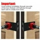 thumbnail image 3 of Kit de Perforación de Orificios para Puertas ANGGREK Instalación de Cerradura de Entrada 1-3/8 Pulgadas-1-3/4 Pulgadas, 3 of 7