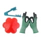 thumbnail image 4 of Kit profesional de 3 piezas para quitar espinas de hojas y rosas, guantes de jardín para jardín., 4 of 9
