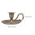 thumbnail image 2 of Retro Metal Taper Candle Holder Vintage Candlestick Holder Table Candle Holder, 2 of 9