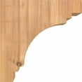 thumbnail image 3 of 5 1/2"W x 8"D x 8"H Pescadero Smooth Corbel, Western Red Cedar, 3 of 9