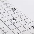 thumbnail image 2 of OUNONA Pattern Making Ruler Acrylic White 1Pcs for Quilting Tasks, 2 of 6