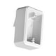 thumbnail image 4 of Caja de tomacorrientes eléctrica, resistente a la intemperie, impermeable, caja trasera exterior, a prueba de polvo, suministros para exteriores,, 4 of 8