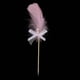 thumbnail image 4 of Cake Topper Insertar Palos Con Plumas Wedding parties cake Decoration Pink perfecl Wedding Party Cake Topper, 4 of 8