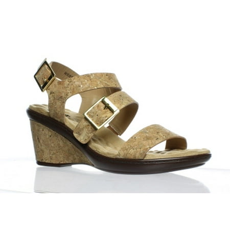 - Walking Cradles Womens Lean Cork Ankle Strap Heels Size 6 (C,D,W)