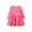 Pink, variant on Godderr Kids Girls Love Dress for Baby Toddler Dress for 2-7Y Fashion Casual Cartoon Crewneck Long Sleeve Autumn Winter Cotton Princess Dress