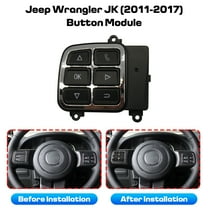 STARWAYLUCKTEC the buttons of the digital dashboard display of Jeep Wrangler modelsTK2011-2017.